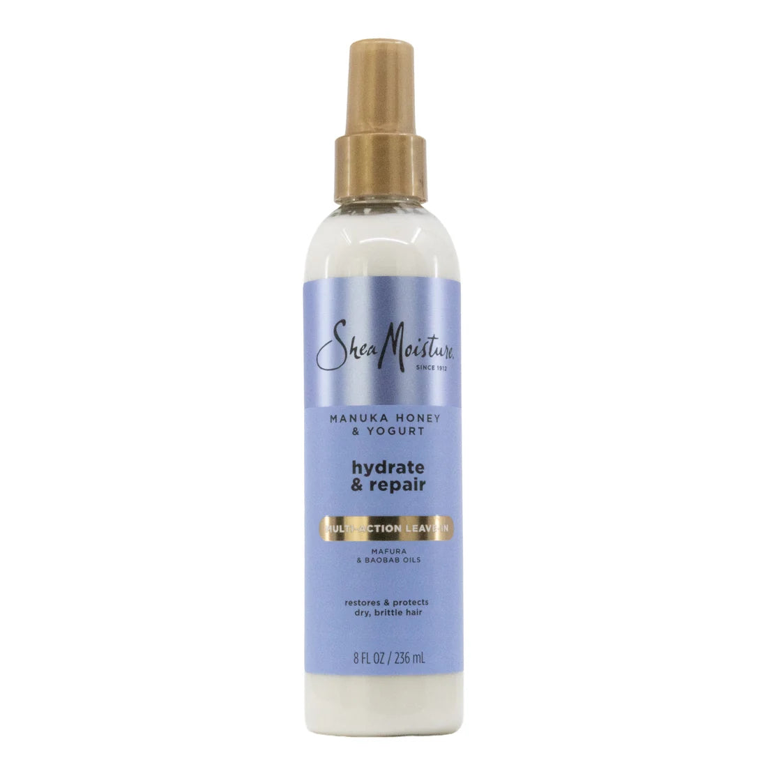 Soin sans rinçage multi-action SHEA MOISTURE Manuka Honey & Yogurt Hydrate + Repair (8 oz)
