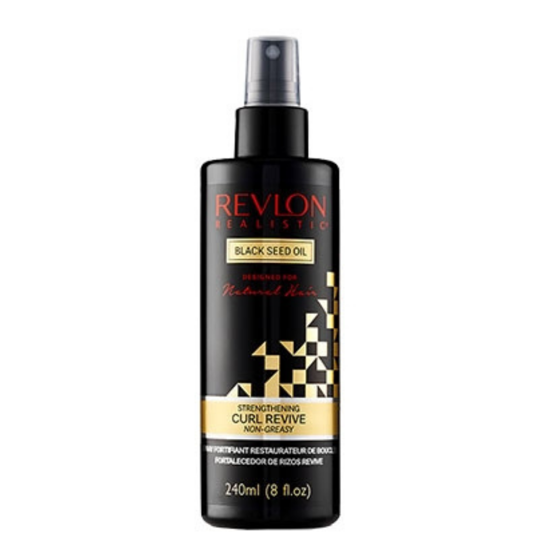 Spray Raviveur de Boucles à l'Huile de Graine Noire (236 ml / 8 oz) – Revlon