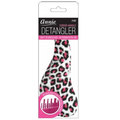 Brosse démêlante ANNIE à manche courbé (guépard)