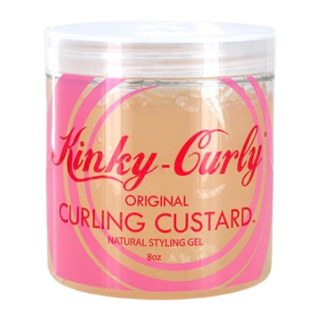 KINKY CURLY Curling Custard Natural Styling Gel (8oz)