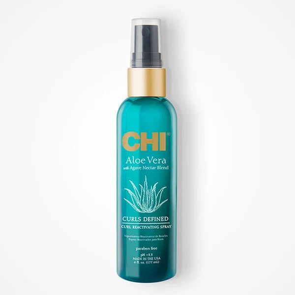 CHI Aloe Vera Curl Reactivator Spray pour boucles définies (177 ml)