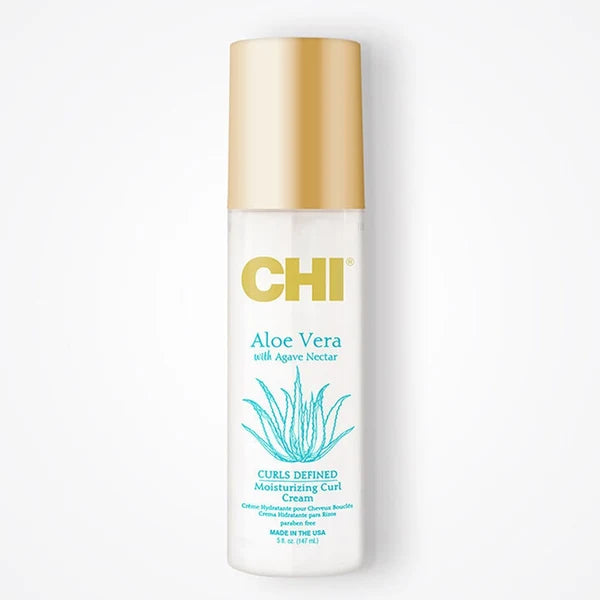 Crème Hydratante Coiffante Boucles Définies à l'Aloès Véra de CHI (142 g)