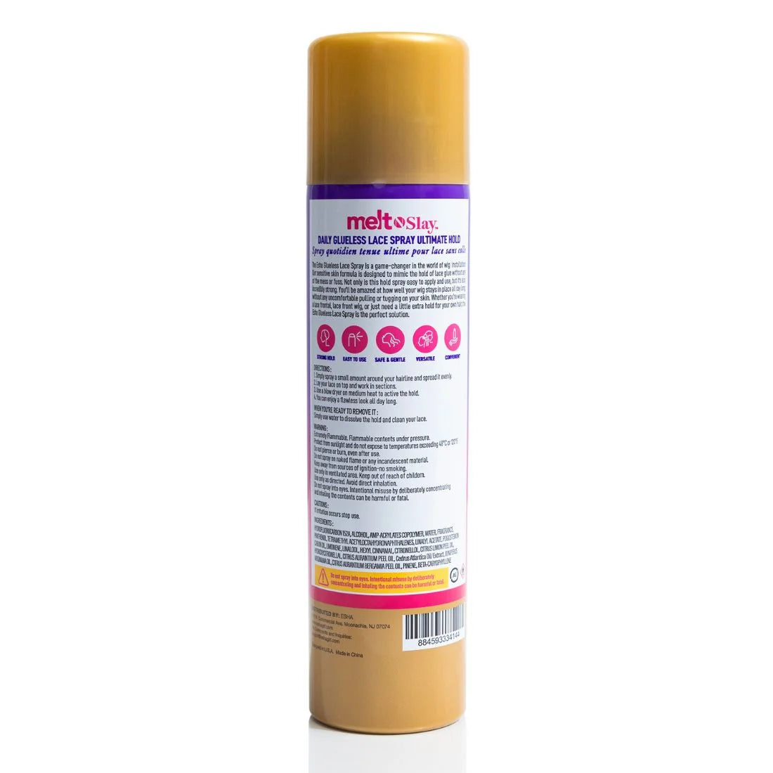 ESHA Melt Slay Daily Glueless Lace Spray (Ultimate Hold) - 7.4 oz