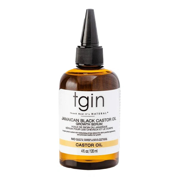 Sérum Cheveux & Corps à l'Huile de Ricin Noire de Jamaïque TGIN (118 ml)