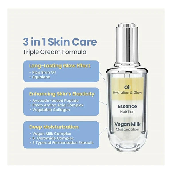 Ampoule hydratante TIRTIR Ceramic Milk (40 ml)