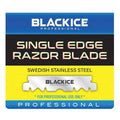 Lames de Rasoir à Simple Tranchant BLACKICE  – 100 unités