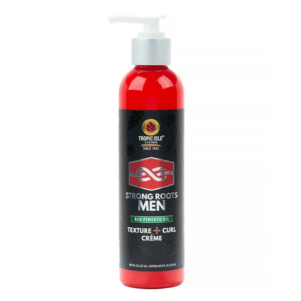 Crème pour texture et boucles TROPIC ISLE LIVING Strong Roots Men (8 oz)
