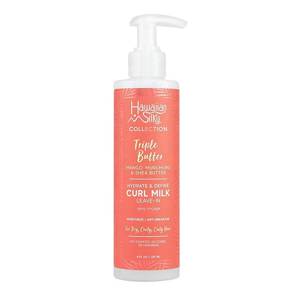 Hawaiian Silky Triple Butter Curl Milk Leave-in (8oz)