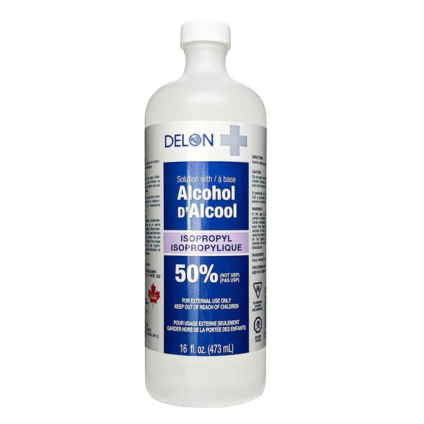 Alcool Isopropylique 50 % DELON (16 oz)