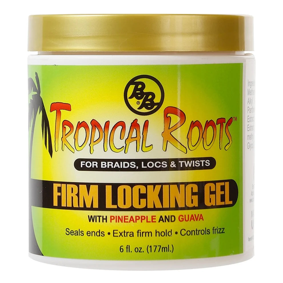 Gel de Fixation Forte Tropical Roots - Bronner Brothers (6oz)