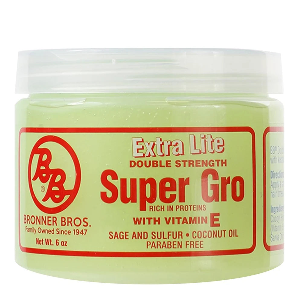 Pommade Nourrissante Super Gro [Extra Légère] - Bronner Brothers (6oz)