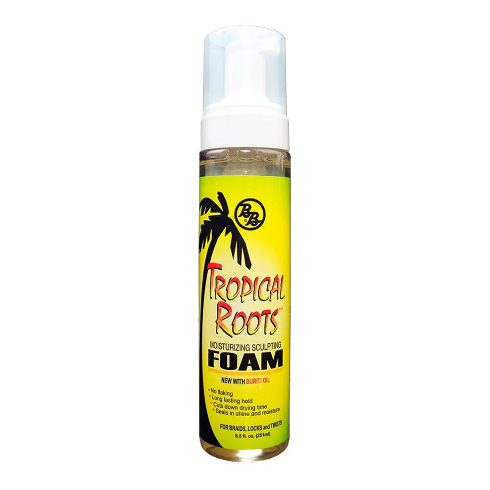 Mousse Sculptante et Hydratante Tropical Roots - Bronner Brothers (8.5oz)