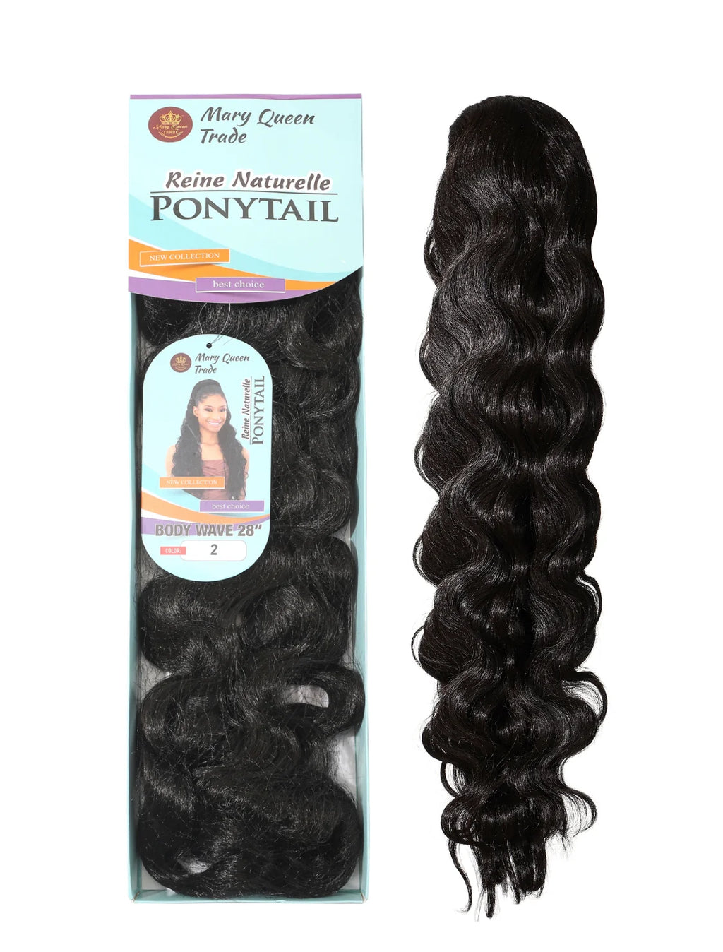 Queue de cheval Body Wave 28 po MARY QUEEN TRADE