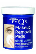 Tampons Démaquillants ANDREA EyeQ's Ultra Quick  (65 tampons)