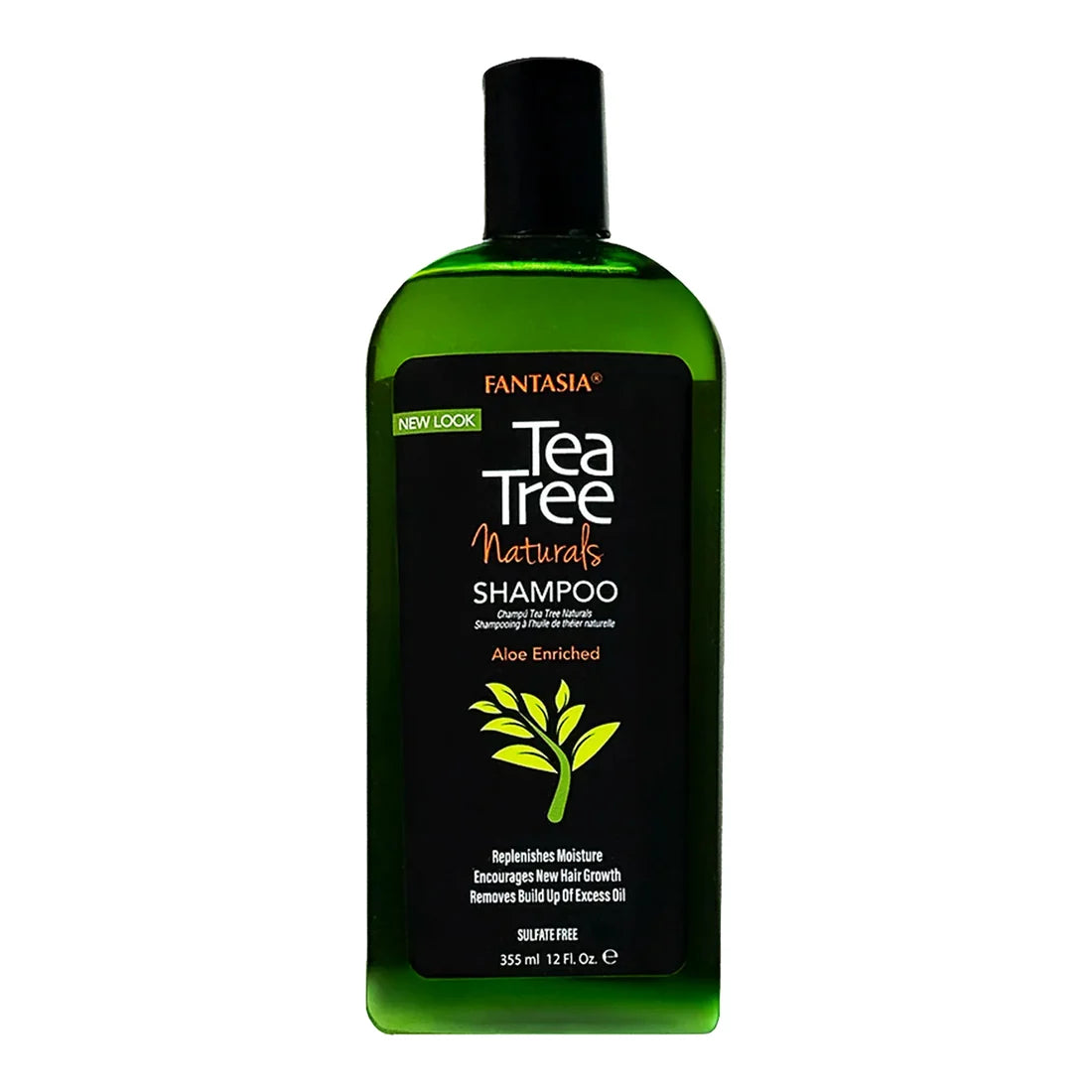 Shampooing Tea Tree Naturals à l’huile d’arbre à thé FANTASIA (12 oz)
