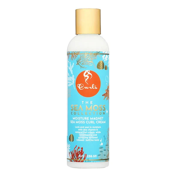 CURLS Crème capillaire bouclante hydratante Sea Moss Moisture Magnet (236 ml)
