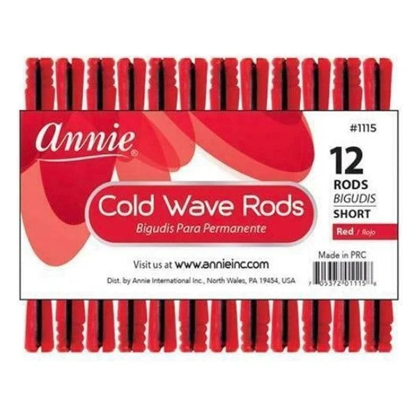 ANNIE – Bigoudis pour permanente à froid [COURTS] – Tailles assorties