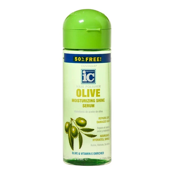 Sérum hydratant et brillant à l’huile d’olive FANTASIA IC (2 oz – 6 oz)