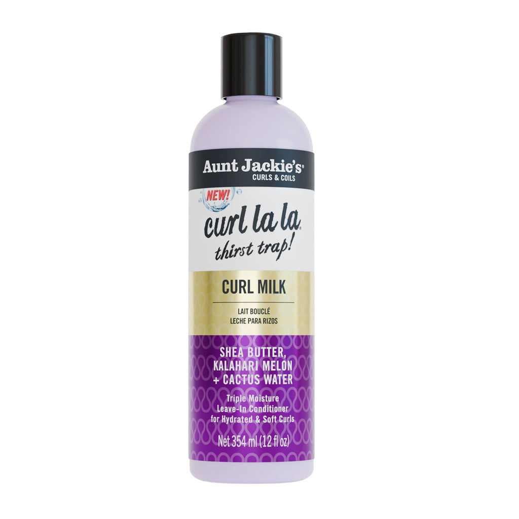 Lait capillaire Curl La La Aunt Jackie’s (12oz)