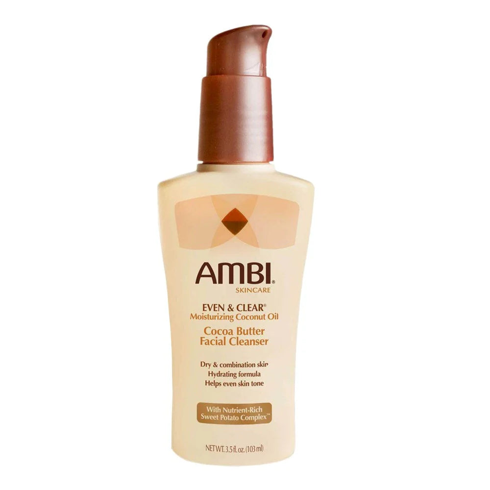 Nettoyant visage au beurre de cacao Even & Clear AMBI (100 ml)