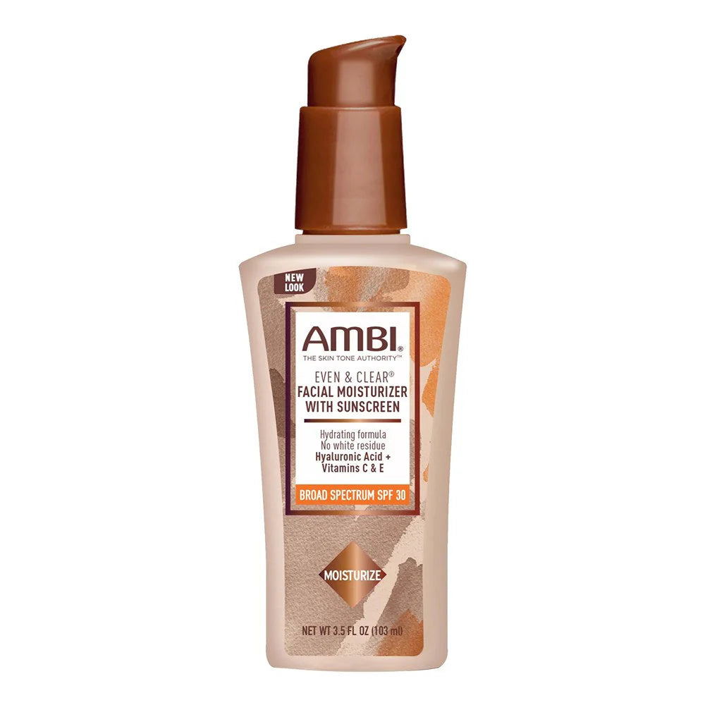 Crème Hydratante Quotidienne Nourrissante AMBI Even & Clear (100 g)