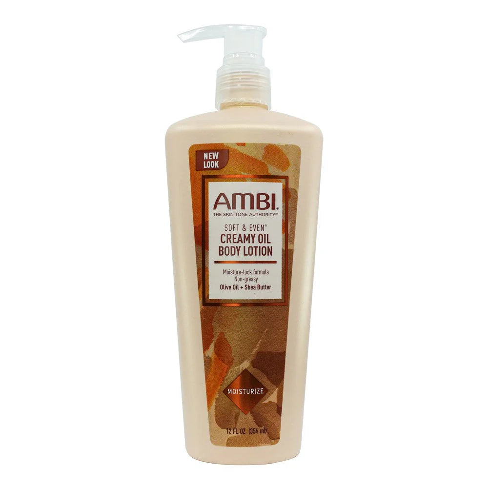 Lotion corporelle crémeuse AMBI Soft & Even (355 ml)