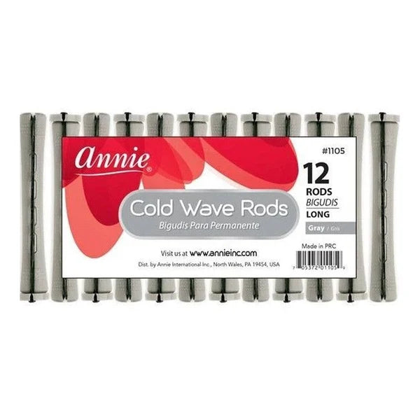 ANNIE – Bigoudis pour permanente à froid [LONGS] – Tailles assorties