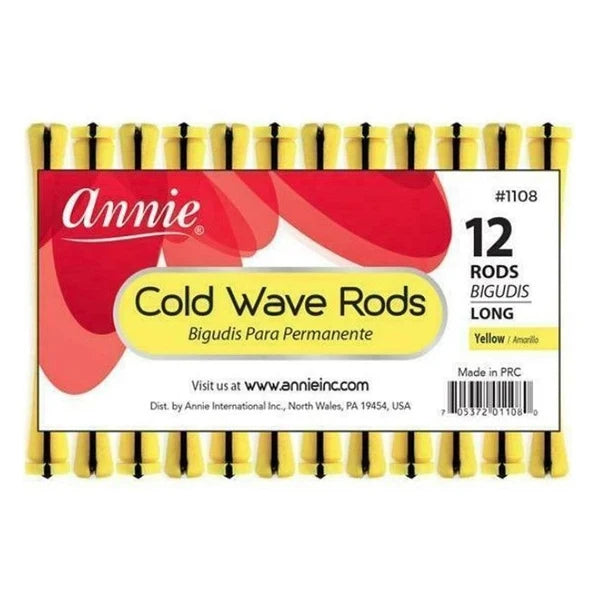 ANNIE – Bigoudis pour permanente à froid [LONGS] – Tailles assorties