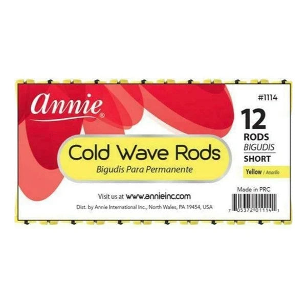 ANNIE – Bigoudis pour permanente à froid [COURTS] – Tailles assorties