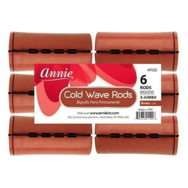 ANNIE – Bigoudis pour permanente à froid [X-JUMBO] – Tailles assorties