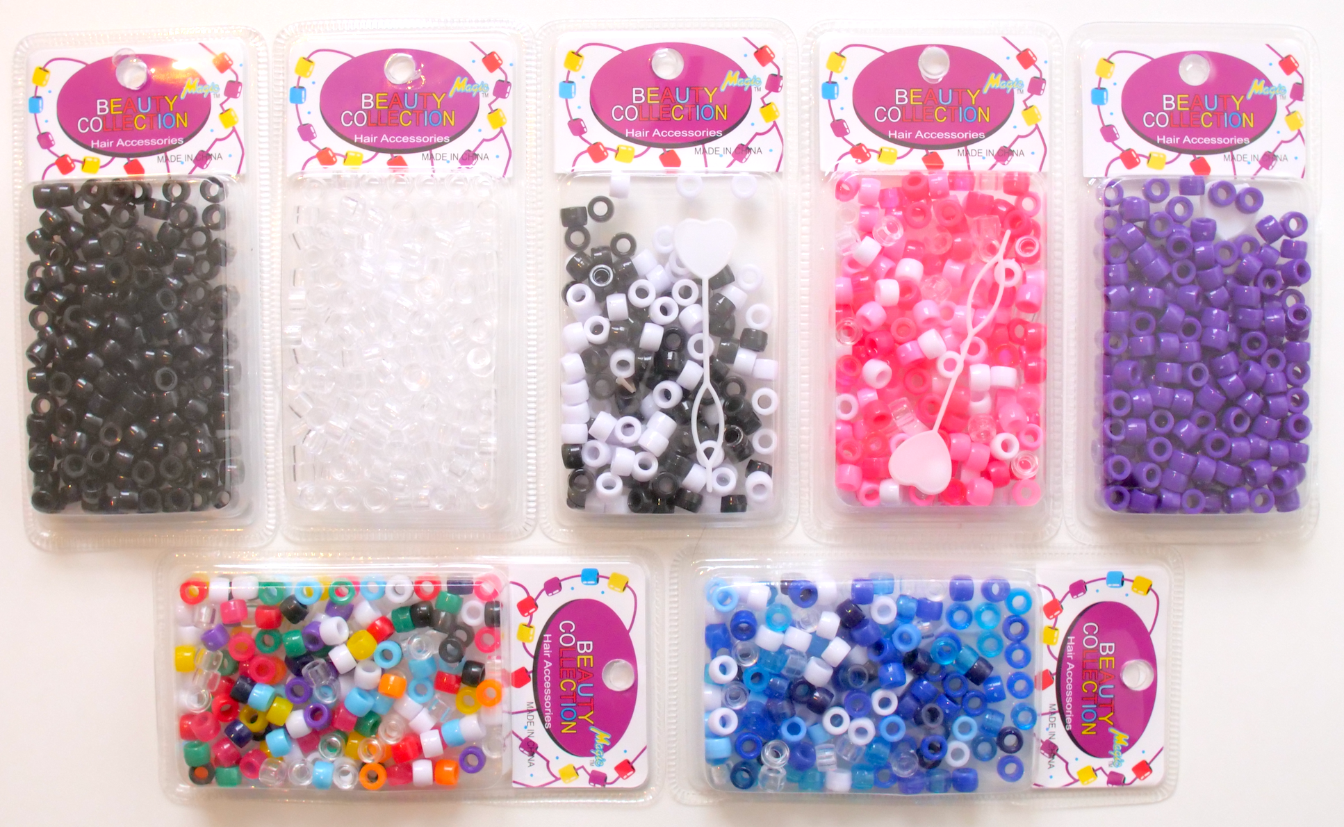 COLLECTION MAGIQUE Perles rondes en plastique