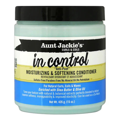 AUNT JACKIE'S Après-shampoing hydratant et adoucissant In Control (426 g)