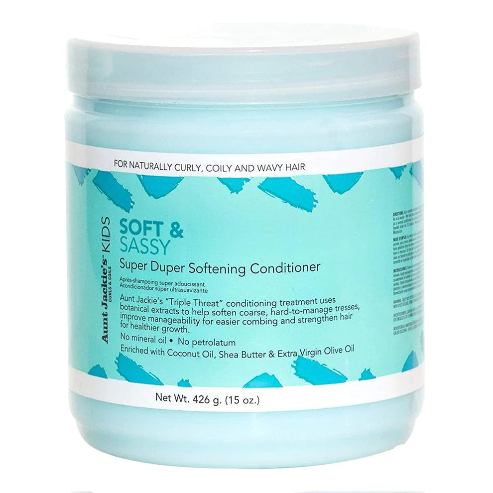 Après-shampooing super adoucissant AUNT JACKIE'S Kids Soft & Sassy (443 ml)
