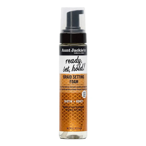 AUNT JACKIE'S Mousse Coiffante Tresses Tenue Extra Forte Ready, Set, Hold (251 ml)