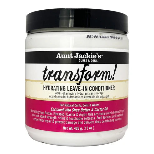 Revitalisant hydratant sans rinçage AUNT JACKIE'S Transform (443 ml)