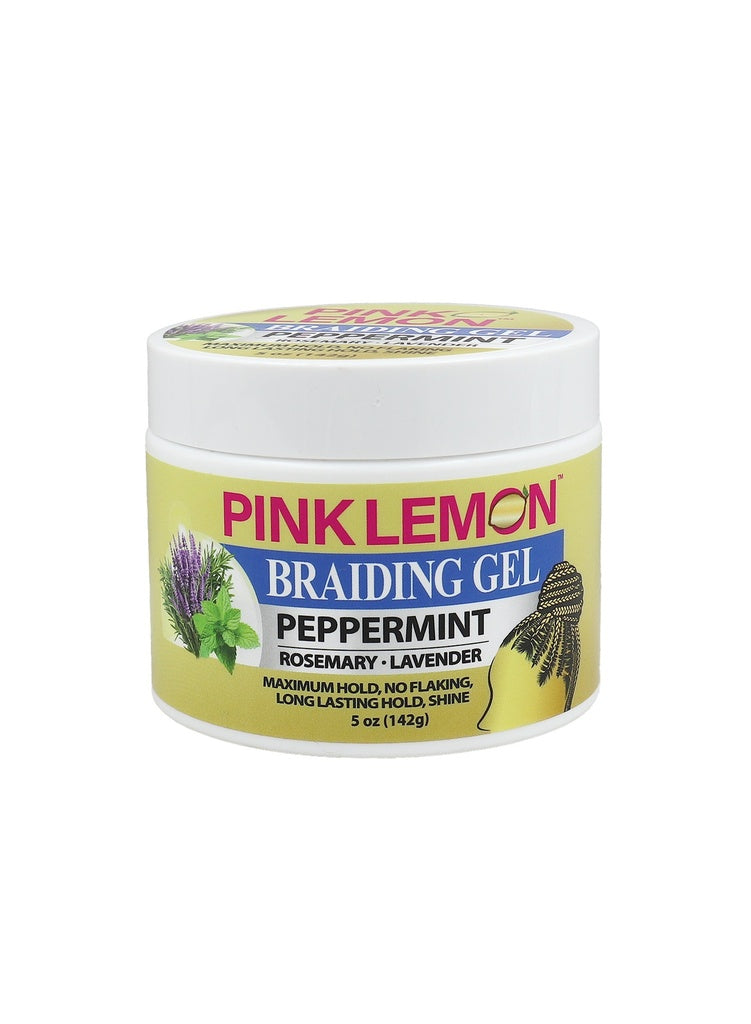 Gel de Tressage PINK LEMON - Menthe Poivrée - 142g/ 283g/ 425g