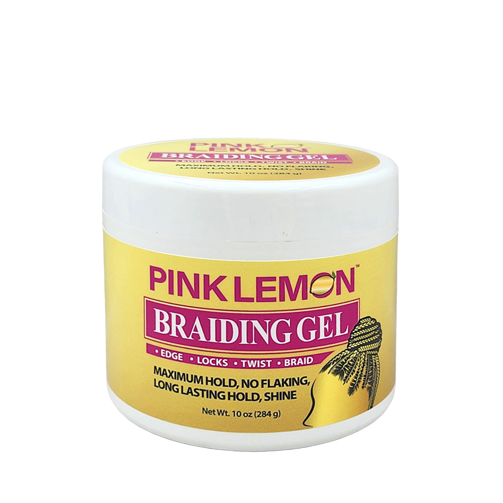 PINK LEMON  Braiding Gel  - 5oz/ 10oz/ 15oz