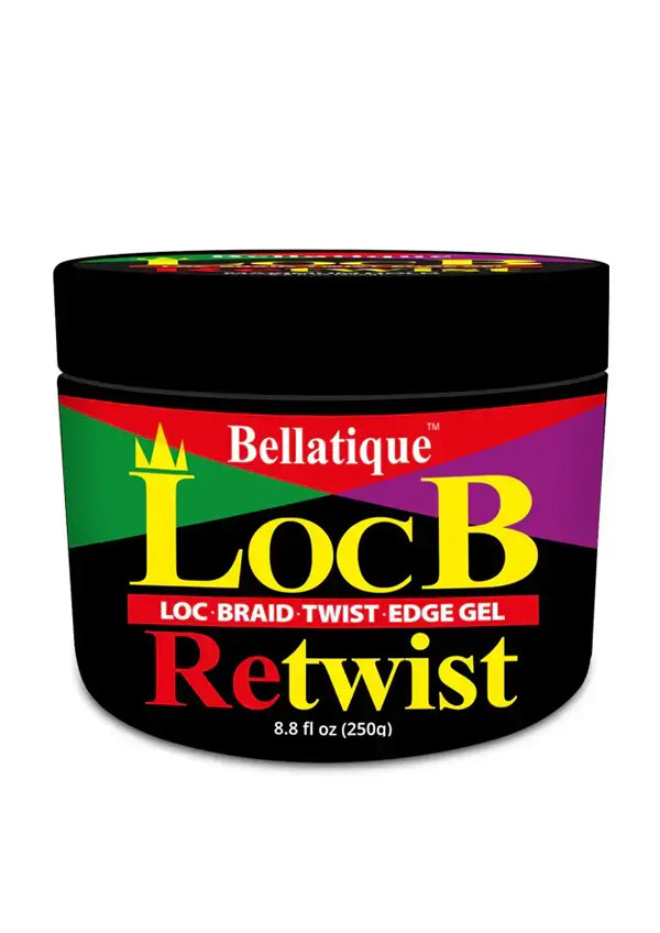 BELLATIQUE LocB Retwist Edge Gel - 4oz / 8.8 oz / 17.63oz