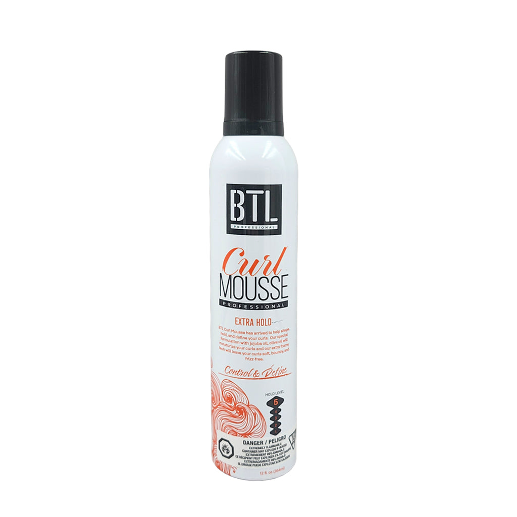 BTL Professional Curl Mousse (12 oz) — 2 Formulas