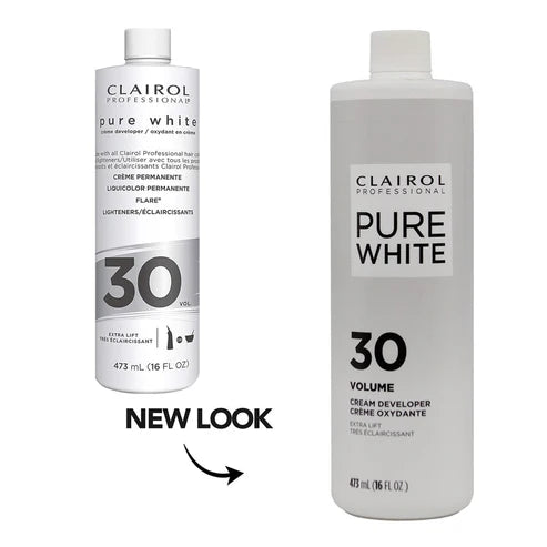 CLAIROL Pure White Creme Developer - Vol 30 (16oz)