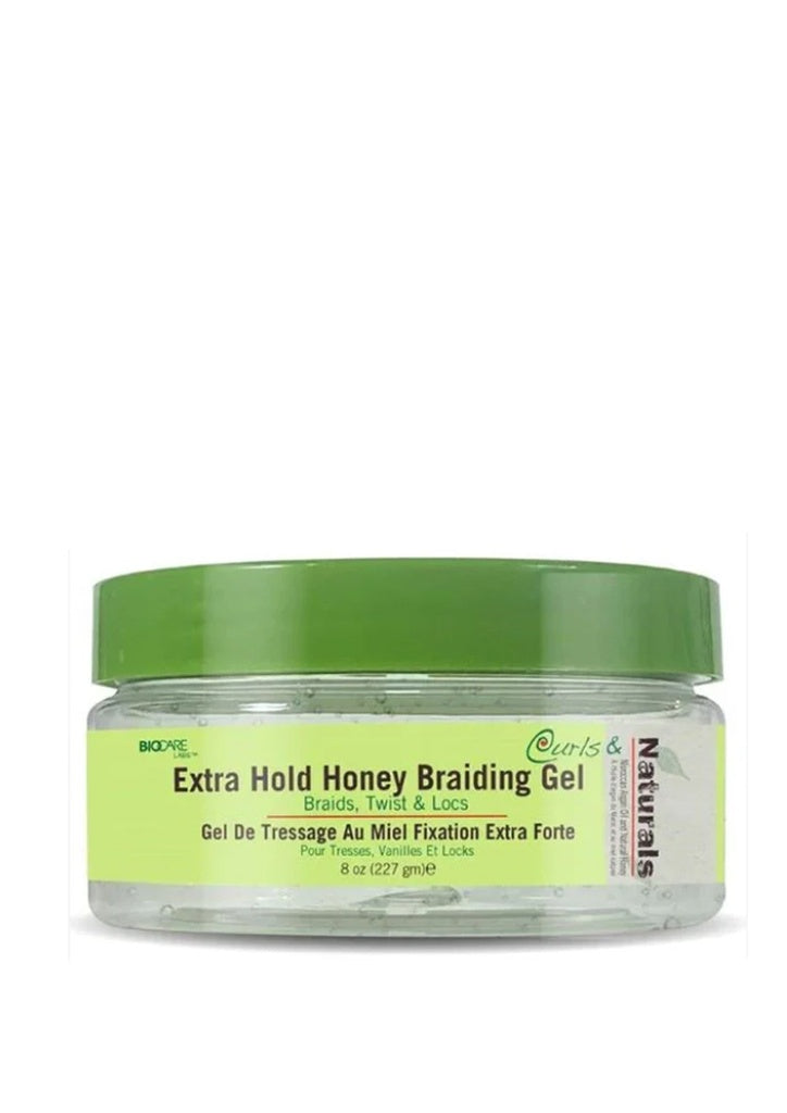 Curls & Naturals Extra Hold Honey Braiding Gel (8 oz)
