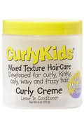 Après-shampoing sans rinçage en crème Curly Kids (170 g)