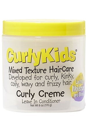 Après-shampoing sans rinçage en crème Curly Kids (170 g)