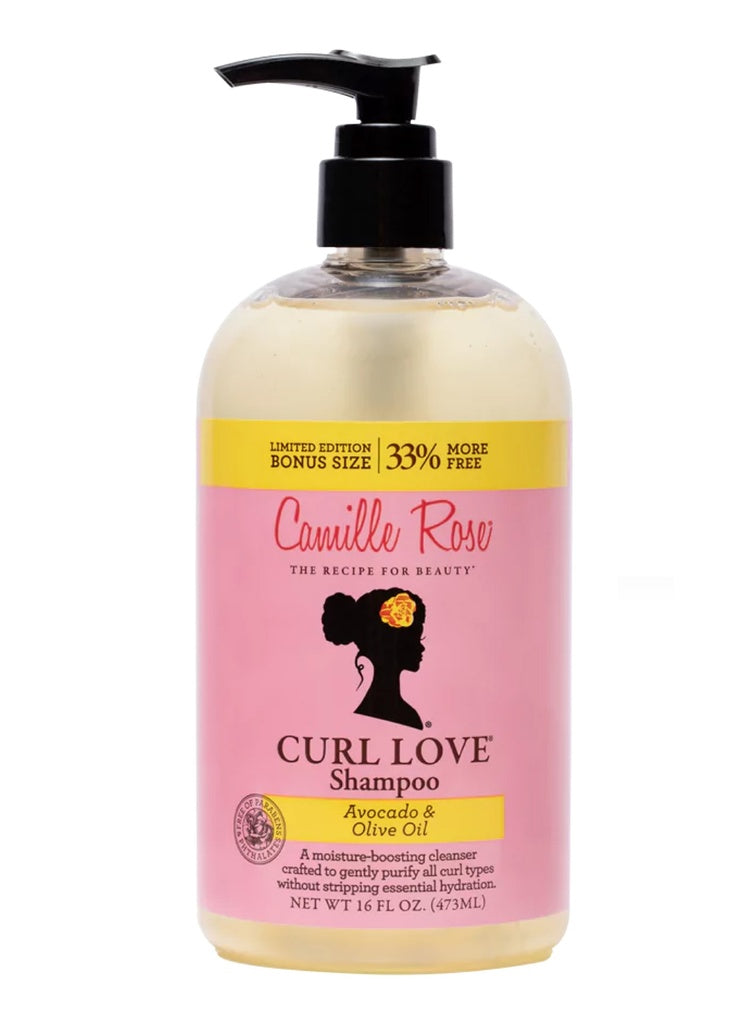 Shampoing Camille Rose Curl Love - Avocat & Huile d'Olive (473 ml)