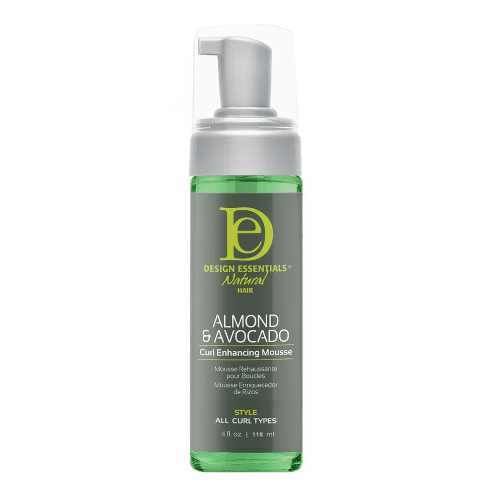 DESIGN ESSENTIALS Almond & Avocado Curl Enhancing Mousse (4oz / 10oz)