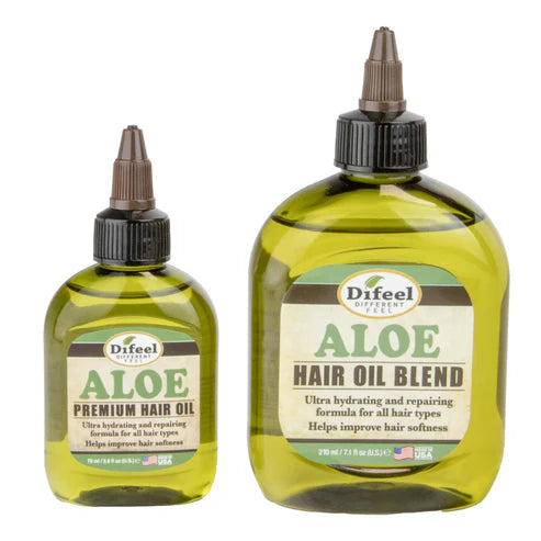Huile Capillaire de Luxe Difeel à l'Aloès et au Tournesol