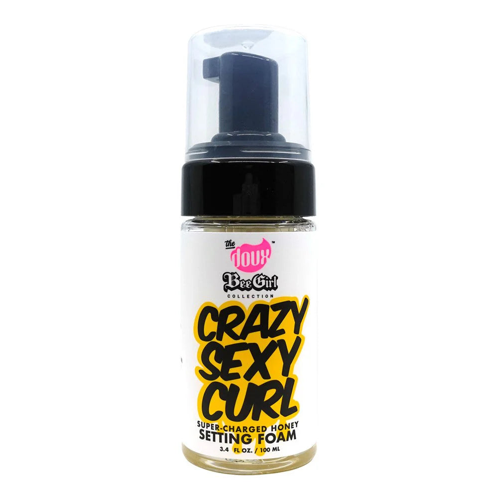 THE DOUX Bee Girl Crazy Sexy Curl Setting Foam - 3.4oz/7oz