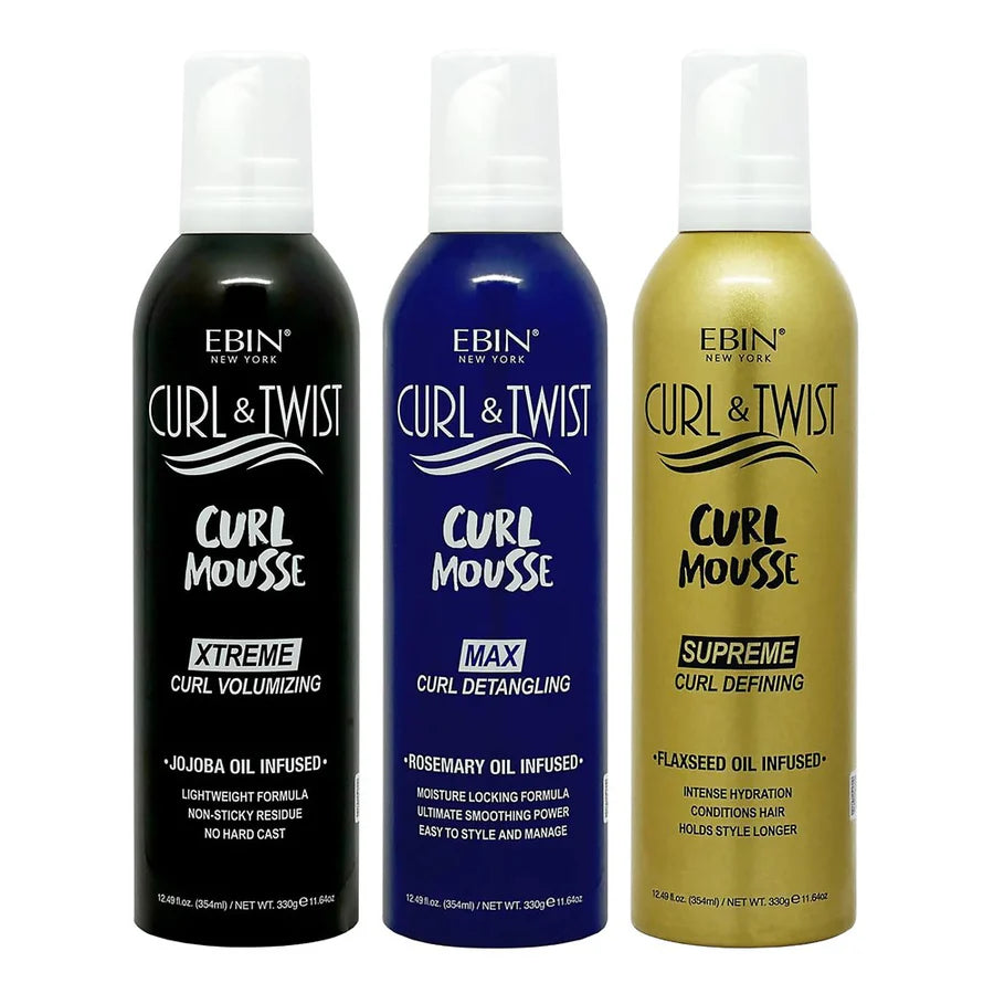 EBIN Curl & Twist Mousse Bouclante (354 g)