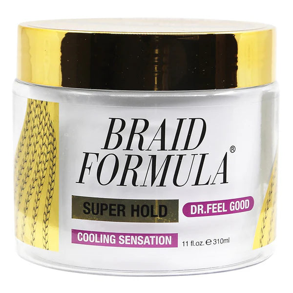 EBIN Braid Formula Dr. Feel Good Conditioning Gel [Menthol Super Hold] - 11oz