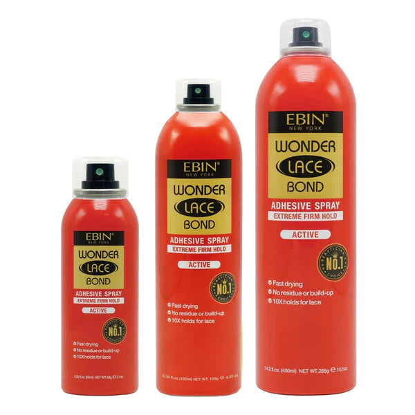 EBIN Wonder Lace Bond Adhesive Spray Fixation Extrême - ACTIF